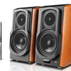 Edifier 120w Wireless Hifi Powered Bookshelf Speaker System With Wifi & Bluetooth