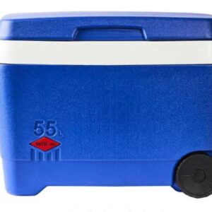 Willow Journey Wheelie Cooler Blue 55l
