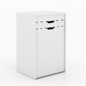 Dressing Table With Seat Drawer & Pull-up Mirror